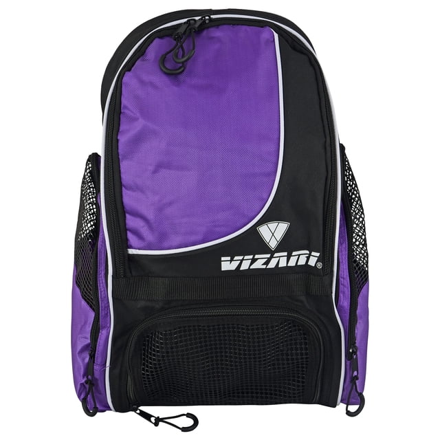 Mochila de fútbol Vizari Solano con compartimento para balones para adultos