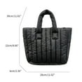 thumbnail image 3 of AOOOWER Fashion Winter Space Padded Cotton Women Crossbody Bags Casual Nylon Large Capac, 3 of 21