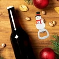 thumbnail image 1 of PEONAVET Bottle Opener Christmas Decoration Beer Bottle Opener Cartoons Pattern Wine Opener Stainless Steel Household Bottle Opener Magnetic Refrigerator Stickers, 1 of 6
