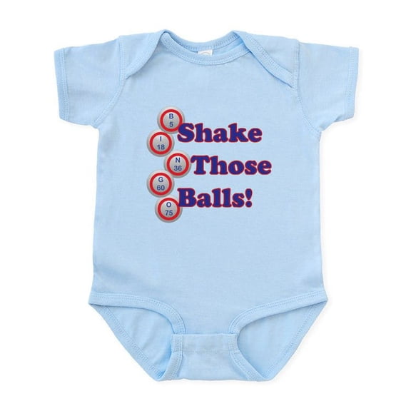 CafePress - Bingo Shake Body Suit - Baby Light Bodysuit, Size Newborn - 24 Months