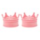 thumbnail image 1 of Caja para anillos de compromiso, 2 unidades, para bodas, con bisagras, 1 of 7