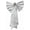 White, variant on Women Detachable Satin Bridal Bow Wedding Dress Back Decor for Bridal Party Prom