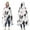 Pug and Love, variant on Wearable Blanket,Paw Prints and Bones Hooded Wearable Flannel Blanket for Adults & Teens,Winter Poncho Shawl Wrap Cape Cozy Anti-Pill,60"x80"