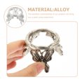 thumbnail image 3 of OUNONA 1Set Alloy Silver Stand for Crystal Ball Display, 3 of 8
