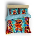 thumbnail image 2 of Blue Kaioken Dragon Ball Super Bed Set, 2 of 4