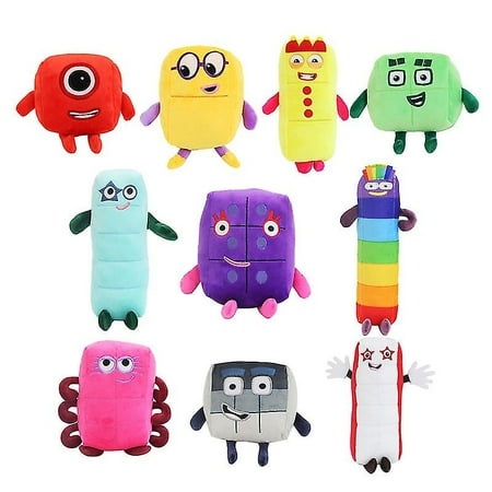 New Numberblocks Plush Children's Toys Plush Soft Stuffed Toy Gift Kid ...