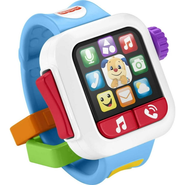 Reloj inteligente de juguete Fisher-Price Laugh & Learn durante más de 6 meses