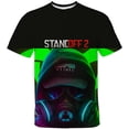 thumbnail image 3 of Camiseta con estampado gráfico de juego 3D Standoff 2 para hombre, camisetas de manga corta informales de verano con disparos de pistola, ropa para hombre y mujer, 3 of 5