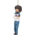 thumbnail image 5 of Kurt Adler BO1201 Bob Ross the Joy of Painting Ornament, 5-inch Height, Plastic, 5 of 6