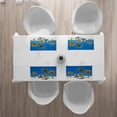thumbnail image 3 of Ambesonne Beach Place Mats Set of 4, Ocean Coastline Holiday, Standard Size, Multicolor, 3 of 4