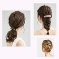 thumbnail image 2 of 6long Skinny Hair Barrettes Large Automatic Hair Clip Tortoise Shell Hair Accessories For Women Girls Thick Hair,6 Color Available, 2 of 7