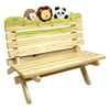 Fantasy Fields Sunny Safari Kids Outdoor Bench