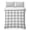 LightGray, variant on Twin XL Quilt Set 68''x98'', Navy Blue Ombre Stripe Lightweight Summer Bedspread Coverlet Set with 2 Pillow Shams, Farmhouse Simple Striped Breathable All Season Quilt Bedding for Dorm/Guest Room