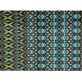 thumbnail image 2 of Zelouf Print On Ity  , Sewing, DIY, Crafts Fabric by the Yard, 471 Turq/lime, 50 Yard, 2 of 2