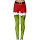 thumbnail image 1 of Leggings navideños para mujer con estampados alegres, cintura alta, corte ajustado - Talla XL Diversión festiva, 1 of 6