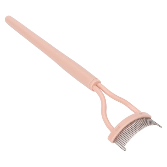 Separador De Cepillo De Pestañas, Peine De Pestañas Rosa, Dientes De Acero Inoxidable, Recto En Forma De Para Maquillaje Para Mujeres