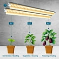 thumbnail image 5 of Barrina Plant Light, 144W(6 x 24W, 800W Equivalent), 2ft T8, Super Bright, Full Spectrum led Grow Light, T8 Integrated Growing Lamp Fixture for Indoor Plants, 6-Pack, 5 of 8