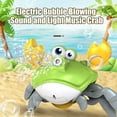 thumbnail image 2 of Bubble Crab Electric Musical Bath Bubble Maker Soap Sound Beach Light Machine Outdoor C4t8, 2 of 7