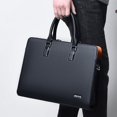 thumbnail image 5 of Maletín de hombre, informal, de gran capacidad, para negocios, bolso de hombre Sense, maletín para iPad y ordenador, 5 of 5
