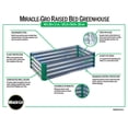 thumbnail image 6 of Miracle-Gro 2 x 4 x 1 ft Green Raised Garden Bed, 6 of 13