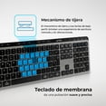 thumbnail image 2 of Kit Teclado y Mouse Multidispositivo ACTECK CREATOR KREA MK755 Ergonomico Inalambrico USB 2.4GHz + BT 5.0 2000dpi, 2 of 6