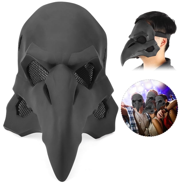 Cosplay Costume Face Beak Face Cover Props Party Decoration Toy, Unique Beak Shape, Safe PU Material, Party Beak Props Cospl With