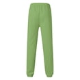 thumbnail image 5 of MSJUHEG Sweatpants Mens Sweatpants Mens Autumn Winter High Street Loose Sports Outdoor Running Sweater Pants Trousers Solid Pants Men'S Pants Green Xl, 5 of 6