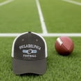 thumbnail image 6 of Football Embroidered Trucker Hat for Fans Gifts, Adjustable Snapback Cap Dad Hat Baseball Cap for Men Women, 6 of 7