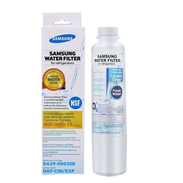 Filtro de agua para refrigerador SAMSUNG Hafcin DA29-00020B, paquete de 1