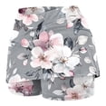 thumbnail image 4 of Roncen Women's Mid-Rise Skort Shorts - Sporty Casual Athletic Design with Elastic Waist & Stretch Fabric for Workout or Layered Outfits, 4 of 5