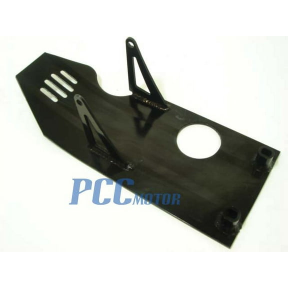 BLACK SKIDPLATE PIT BIKE DIRT BIKE UNDER ENGINE PROTECTION SKID PLATE SP01