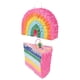 thumbnail image 1 of Pinata for Fiesta Rainbow Pinata Party Decoration Creative Design Candy Holder 2Pcs, 1 of 4