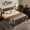 Brown, variant on Panapinka Metal Bed Frame, Modern Iron Platform Bed Frame with Headboard and Footboard, Sturdy Metal Slats Support Under Bed Storage, Noise Free, No Box Spring Needed, Easy Assembly