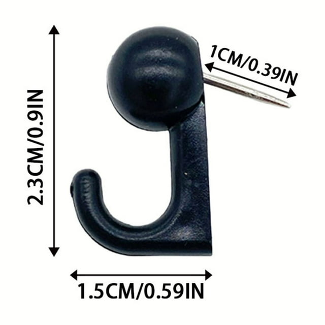 JJKBVCLO Heavy Duty Wall Hooks Pins For Hanging Pictures Decorations Kitchen Bathroom Organization Mounts