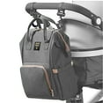 thumbnail image 6 of Sunveno Classic Diaper Bag Backpack Large Capacity Travel Backpack with USB Charge Port , Gray, 6 of 12