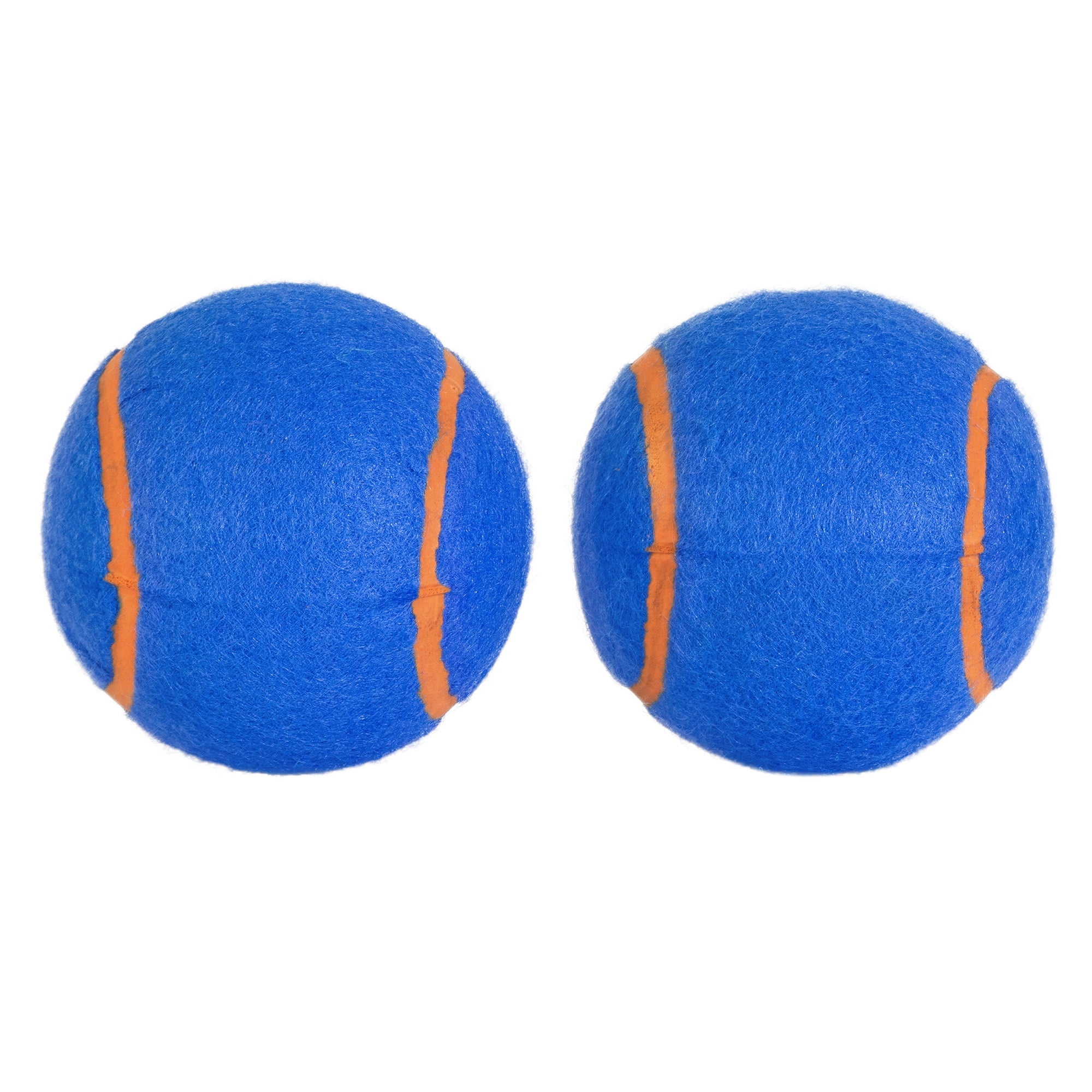Chuckit! Squeaker Dog Tennis Balls Fetch Toy for Dogs, Extra Large 3.5" for Pets 90+ lbs, Blue, Pack of 2
