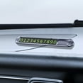 thumbnail image 3 of Fiudx Señal de Estacionamiento Temporal, Pantalla Iluminada con Número Oculto, Adorno para Auto de Fácil Instalación, Material Resistente Al Desgaste, Visibilidad Nocturna, Solución para Estacionamie, 3 of 4