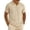 ZA-Beige-button down shirts for men, variant on Qzwdhjm Mens Linen Henley Shirts for Lounge Vacation Short Sleeve Button Up Shirt Casual Big and Tall Top Summer Beach Travel Tshirts