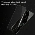 thumbnail image 3 of Allytech Marble Case for iPhone 16e 2025, Tempered Glass Back Cover Anti-Scratch Shockproof Protective Bumper Case Cover for iPhone 16e 6.1" - Green Marble, 3 of 8