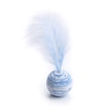thumbnail image 2 of Mistaha Cat Ball Toy with Feather Interactive Cat Toys Throwing Colorful EVA Balls for Kittens, 2 of 8