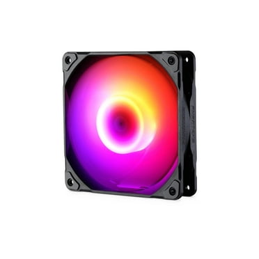 Phanteks M25-120 D-RGB fan, High-Airflow radiator performance, PWM control up to 2000RPM, ARGB/DRGB lighting, Daisy-Chain cable, Black