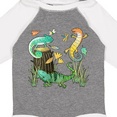 thumbnail image 4 of Inktastic Cute Lizards Hanging out Boys or Girls Long Sleeve Baby Bodysuit, 4 of 5