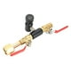 thumbnail image 1 of Adaptador de recarga C,Adaptador de llenado de cilindro de CO2 Adaptador C Adaptador de válvula Instalación sin esfuerzo, 1 of 12