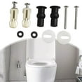 thumbnail image 3 of Mosiee Expansion Screw Set Replacement Stainless Steel Toilet Covers White/Black, 3 of 9