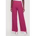 thumbnail image 4 of Women's Textured Knit Button Detail Pull On Pants, 4 of 4