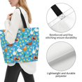 thumbnail image 3 of Easygdp Rooster And Chickens Bolsas Tote para Mujer, Bolsos de Hombro para Viaje, Bolsos de Mano de Gran Capacidad para Compras y Trabajo, 3 of 8