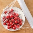 thumbnail image 2 of YOPTOP Durable Pe Cling Wrap - 100/200/300 Piece  Easy Tear  Heat Resistant  Food Grade for Freshness Preservation - Essential Kitchen Storage Accessory,2 roll of 400pcs, 2 of 7