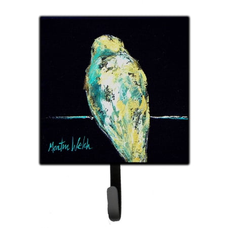 Carolines Treasures MW1044SH4 Bird Not My Problem Leash or Key Holder 7Hx4.25W multicolor