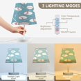 thumbnail image 4 of BZSMCE Table Lamp Creative Baseball Blitz Pattern Simple Pattern Night Light, 4 of 8