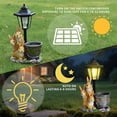thumbnail image 4 of TIEVOSA Resin Rabbit Solar LED Outdoor Figurine Lights Atmospheric Ornament for Patio/Yard/ Holiday, 4 of 6